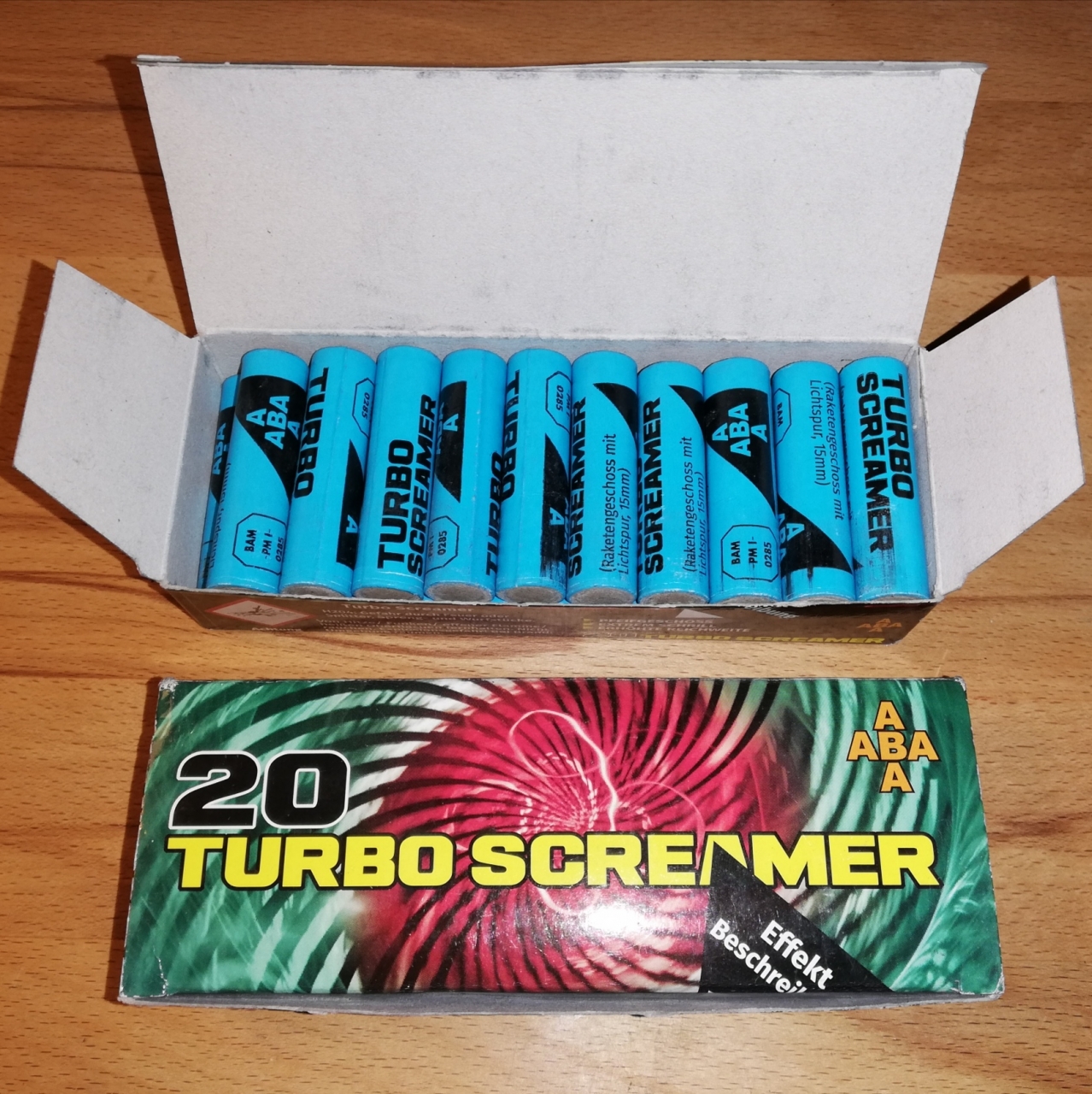 Datenbank ABA Pyrotechnik Turbo Screamer