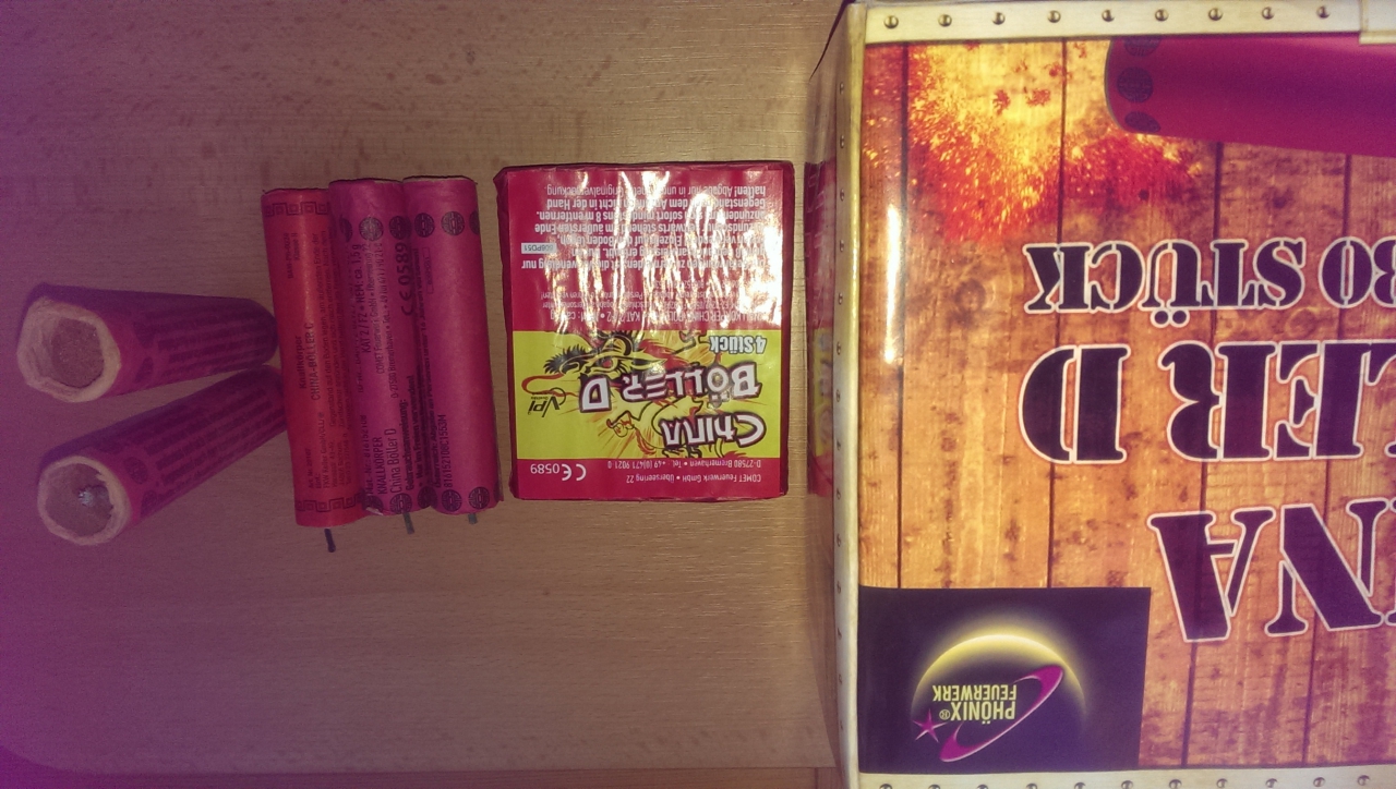 Feuerwerk Böller 100 Feuerwerk Kraft PYRO Karton RÖHREN (hochglanz) 9/16"" X Feuerwerk Online Shop