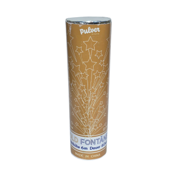 6m Gold Fontäne