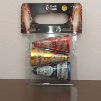 CH-Vulkan Blister, 3x25 sek. (Vulkansortiment, Läubli)