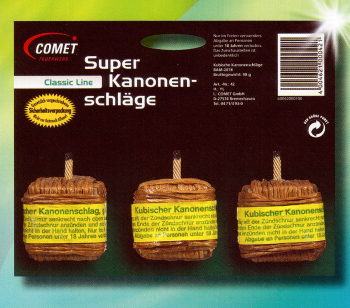 Super Kubischer Kanonenschlag (China Fertigung)