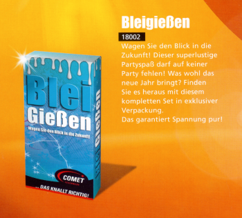 Bleigiessen / Bleigießen