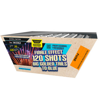 Finale Effect 120 Shots - Big Golden Tails To Blue