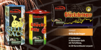 Glücksbringer (2er Tisch-FW-Sortiment)