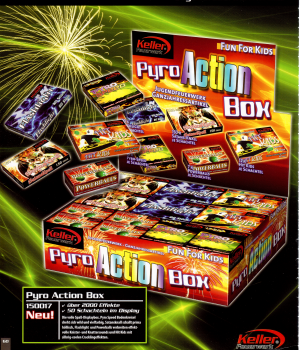 Pyro Action Box "Fun for Kids" (Verkaufs-Displaykarton)