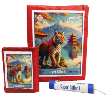Super Böller I (4er Set) - special Limited Edition Tiger Design