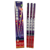 Premium Römische Lichter mit bunten Farbsternen (3er Set)