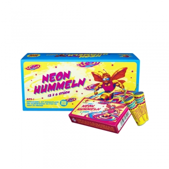 Neon Hummeln (ALBERT Feuerwerk)