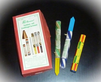 Diamant Fontänen- und Leuchtkugel-Sortiment