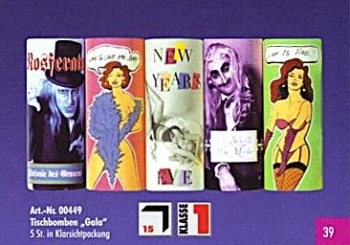 Gala (5er Tischbomben Set)