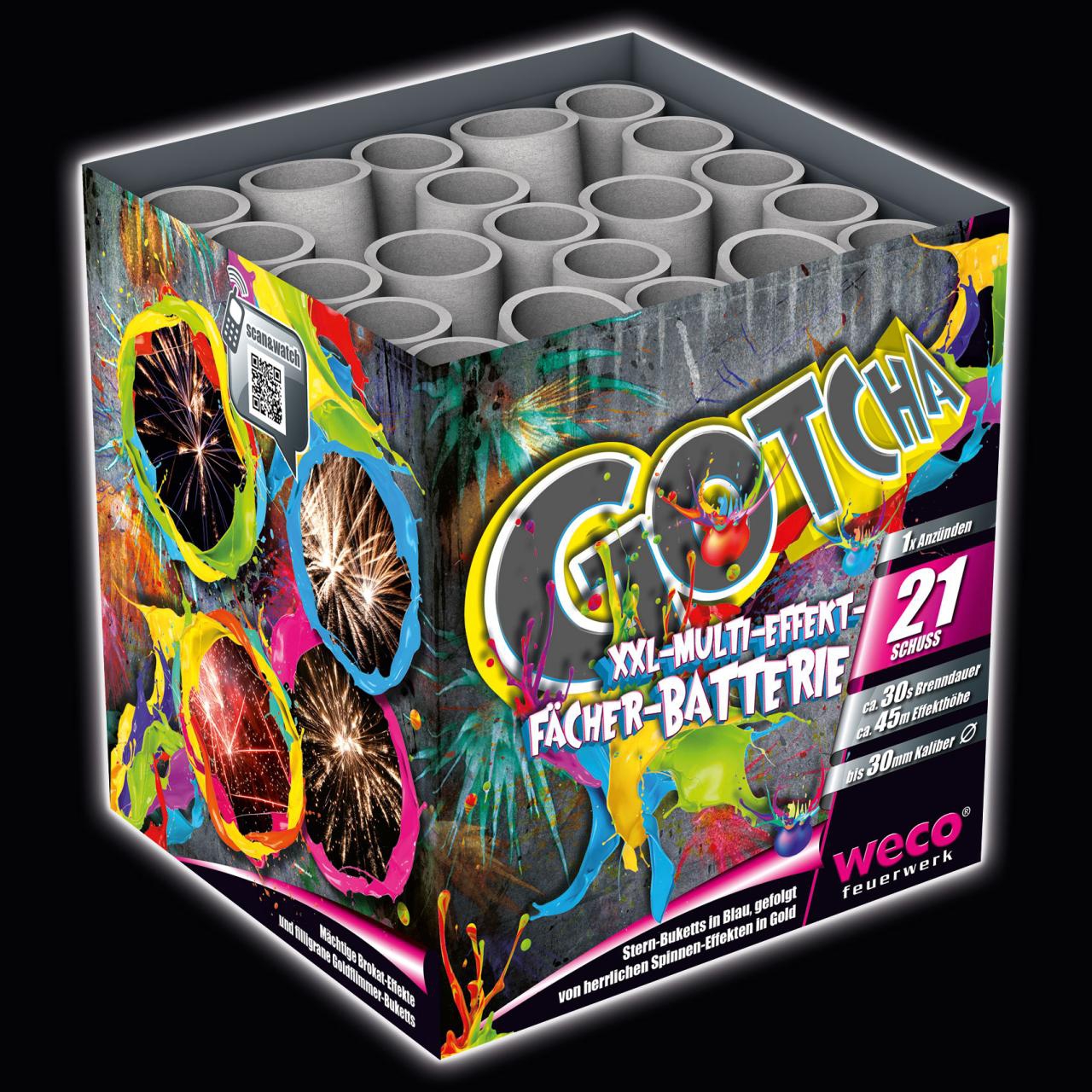 Datenbank Weco Feuerwerk Gotcha