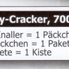 Lady-Cracker, 700er oder 400er Lady-Cracker, 700er oder 400er