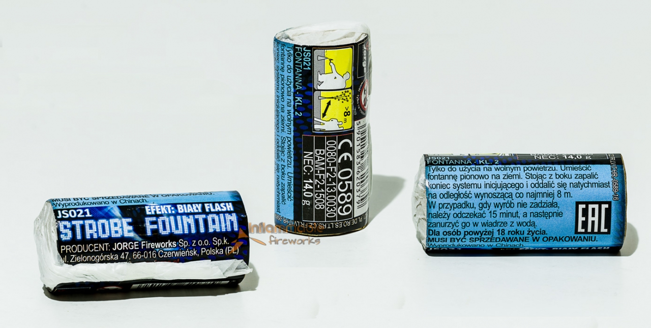 Datenbank Fireworks Strobe Fountain 3er Set