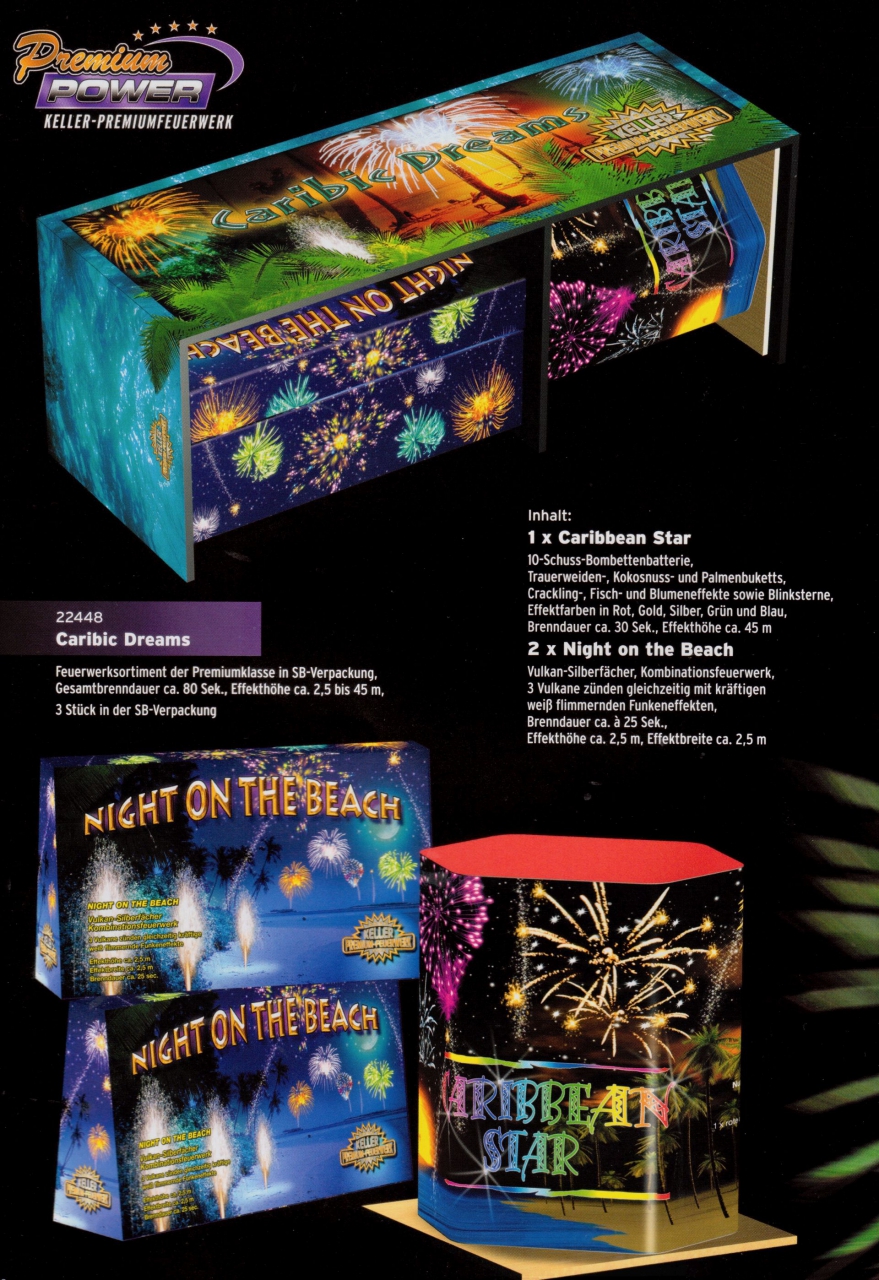 FEUERWERK.net Datenbank | Keller Feuerwerk Caribic Dreams