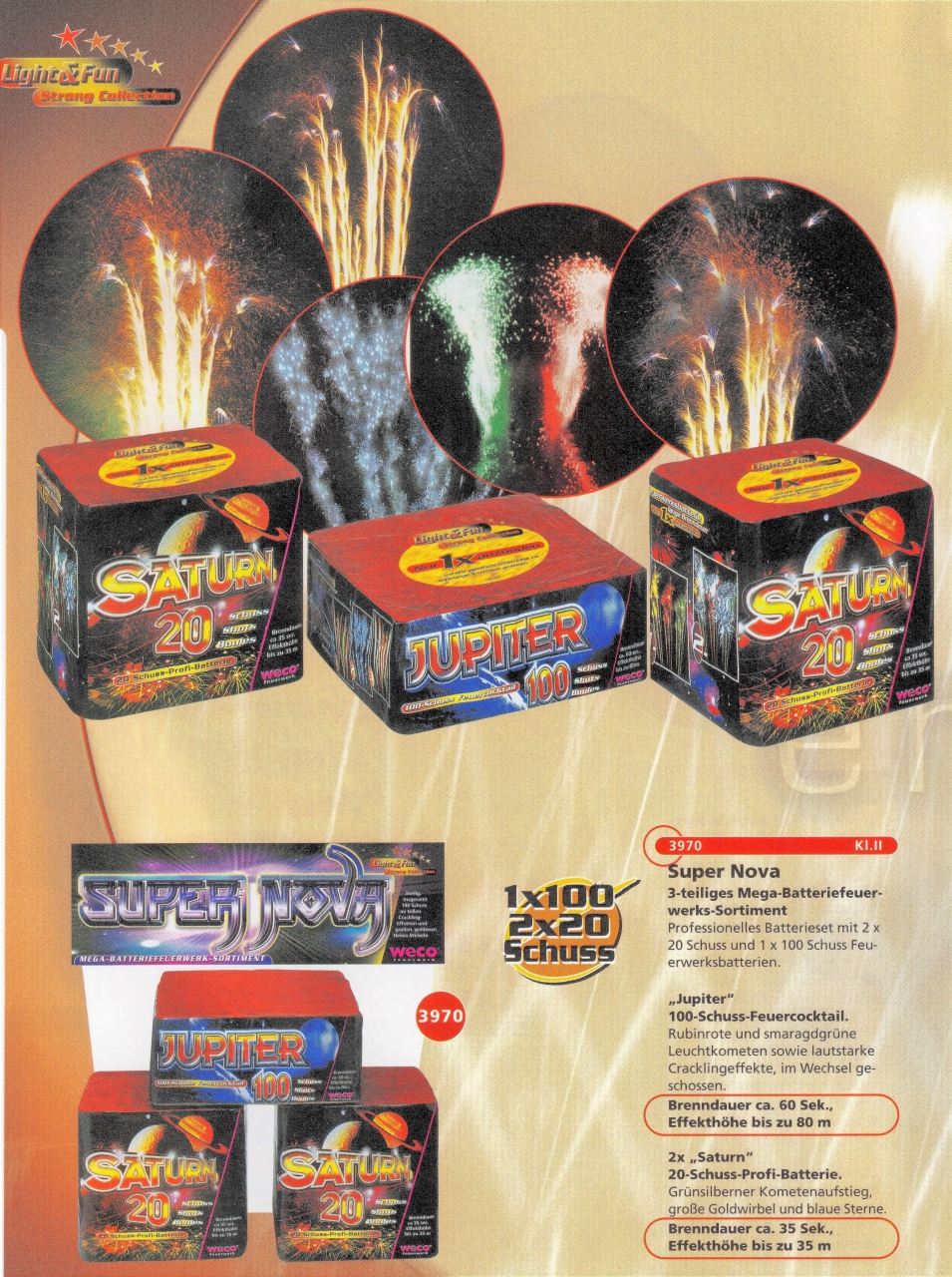 FEUERWERK.net Datenbank | Weco Feuerwerk Super Nova
