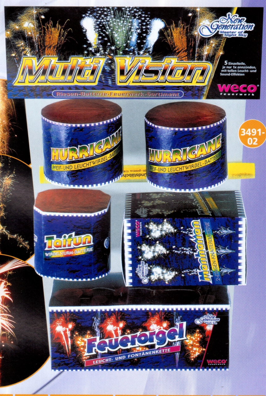 Datenbank Weco Feuerwerk Multi Vision